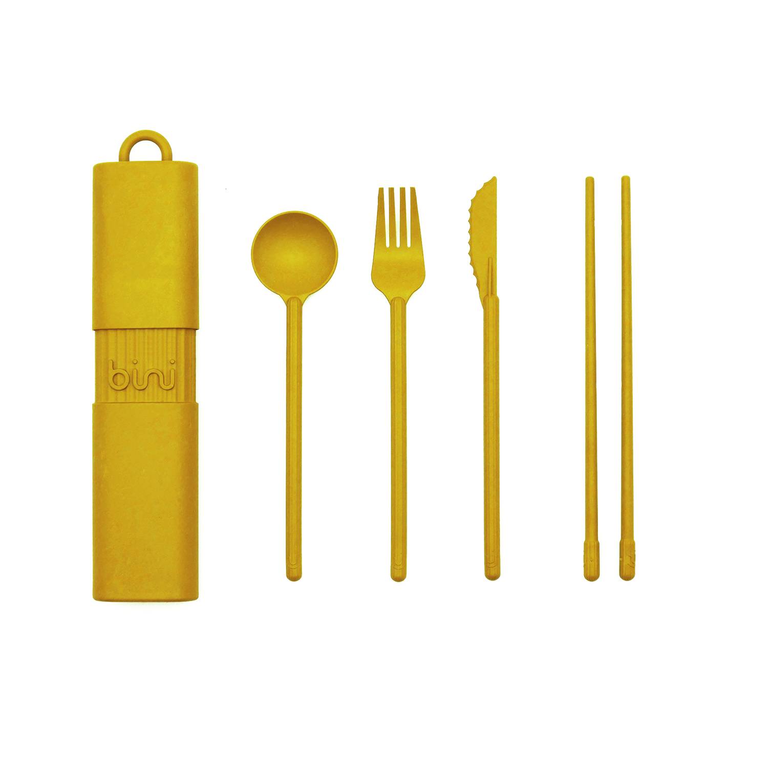 Besteckset Bini Sonnengelb