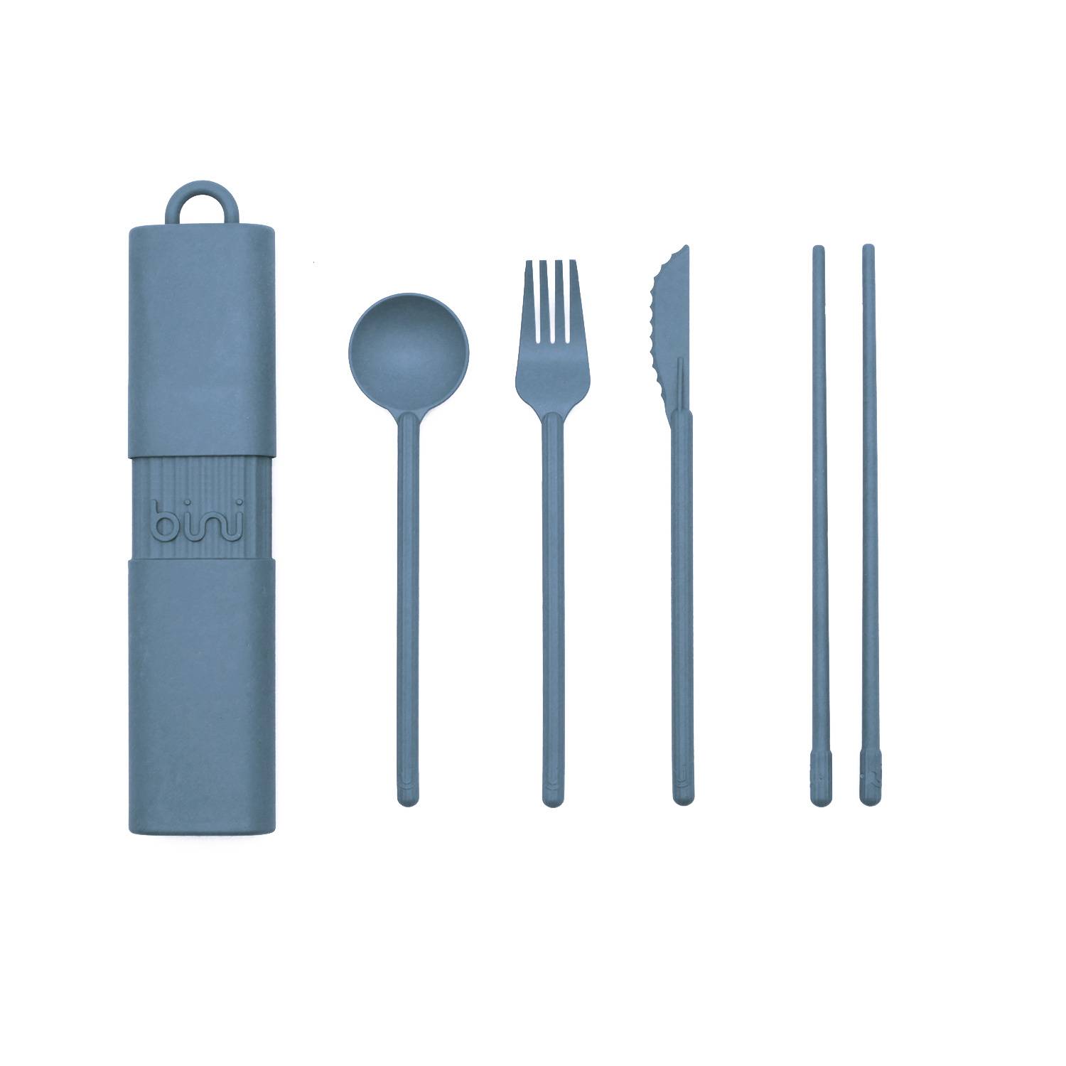 Besteckset Bini Taubenblau