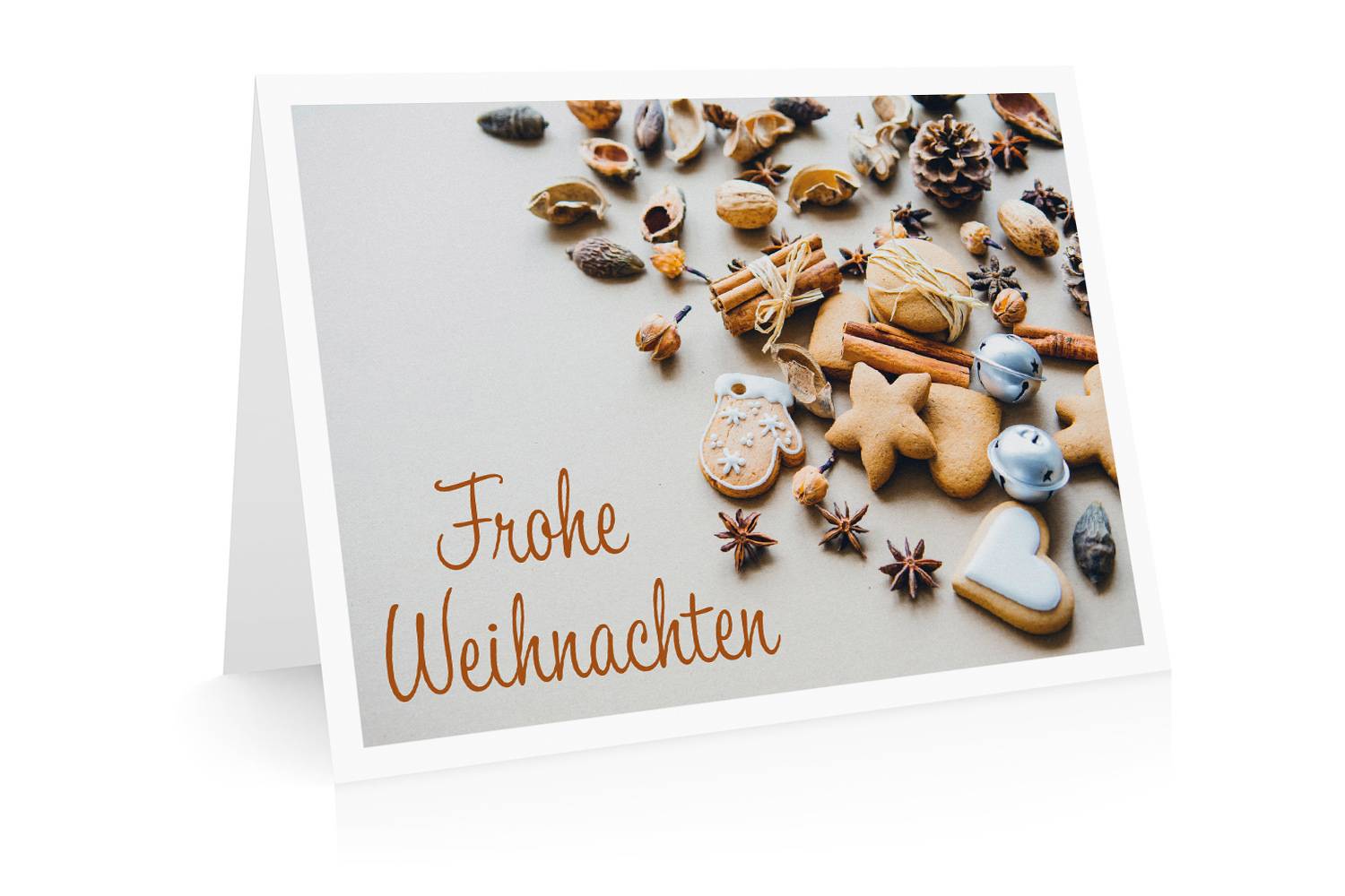 Grußkarte Weihnachtsgebäck